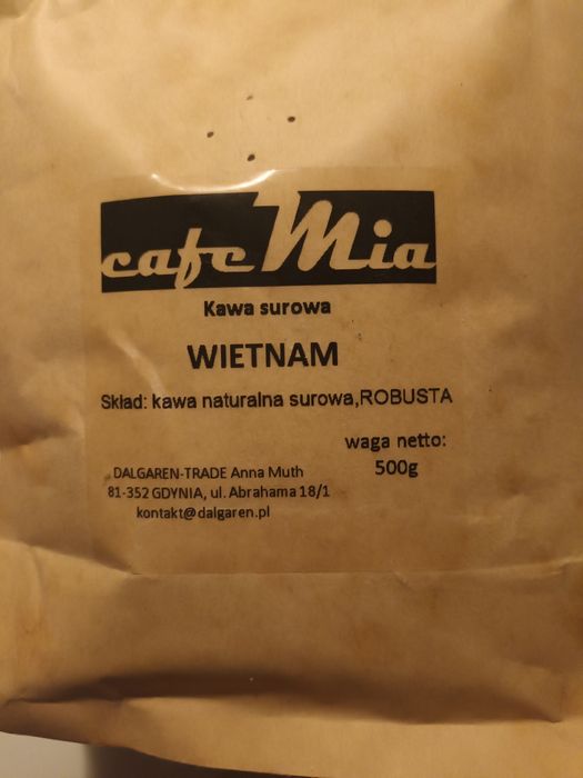 Robusta Wietnam - kawa zielona