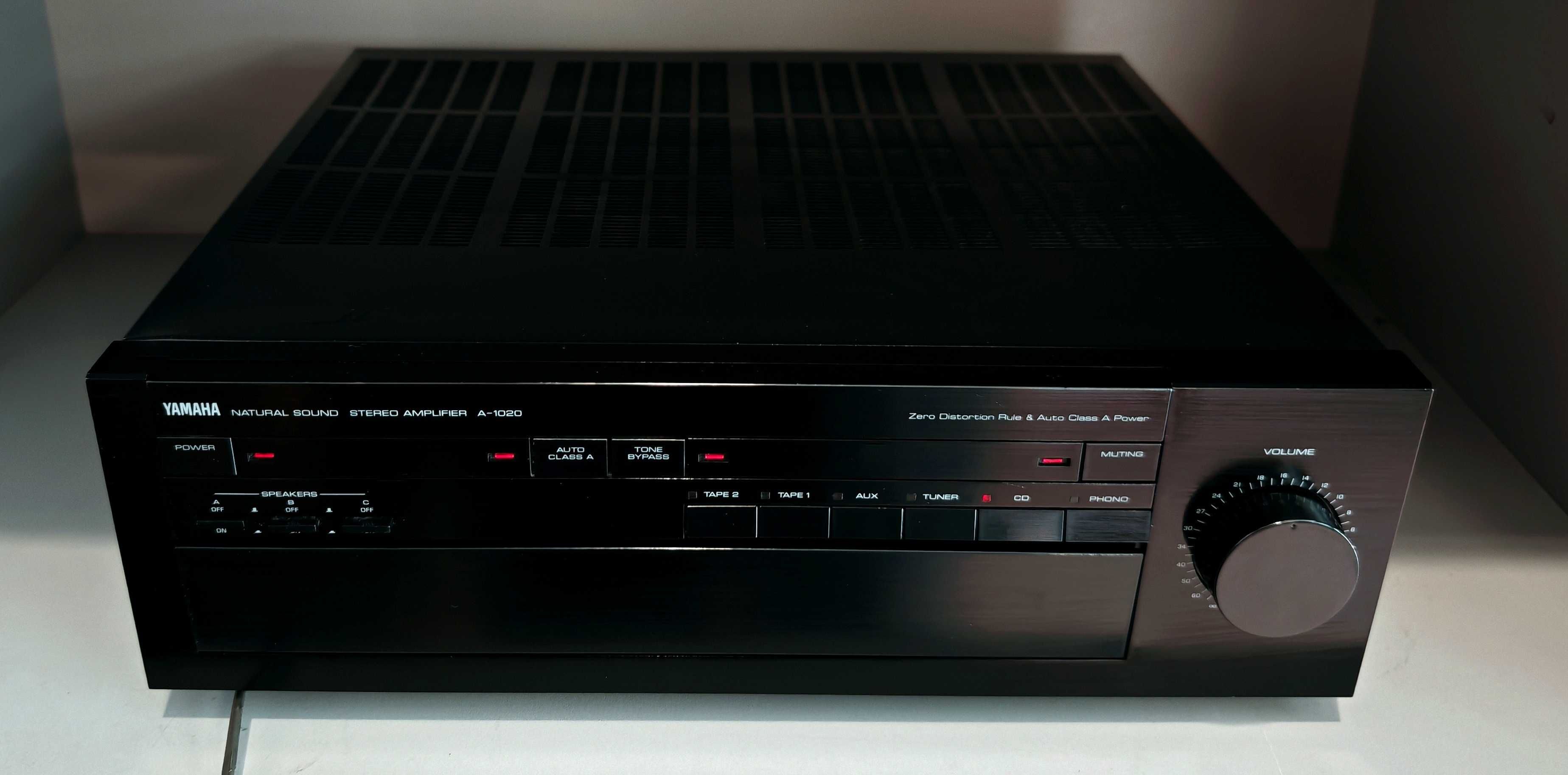 Flagowy Wzmacniacz Stereo YAMAHA A-1020 Hi-End 580 Watt Klasa A Japan