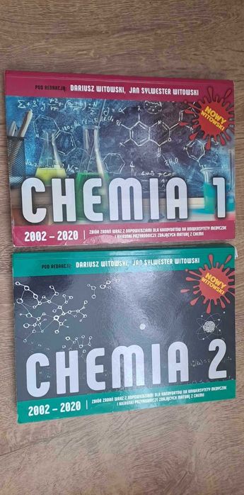 Zbiory zadań chemia Witowski 4 tomy