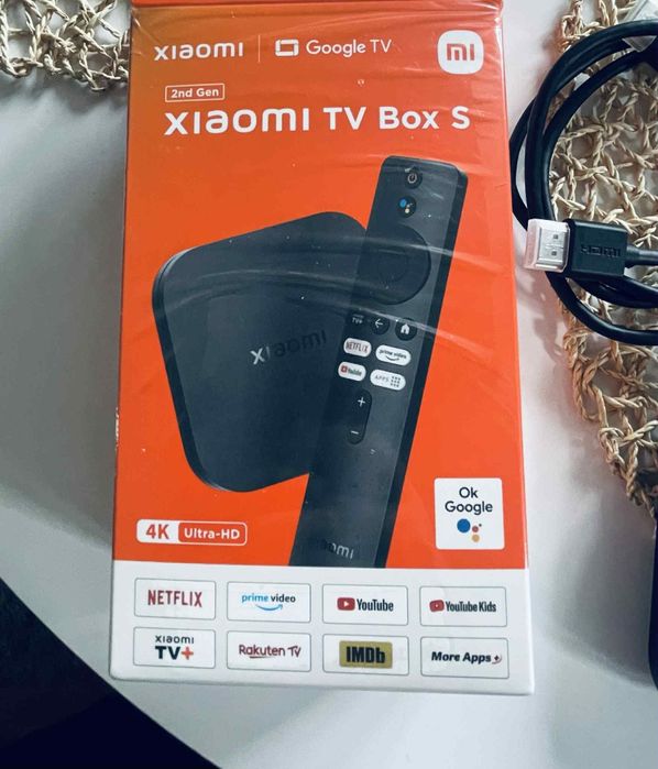 Nowy! dekoder Xiaomi mi box S 4K 2nd gen. Hdr10+ Atmos