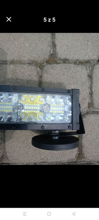 Wiązka magnesy do LED bar,  light bar,  halogen, szperacz