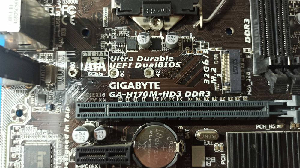 Płyta główna Gigabyte GA-H170M-HD3