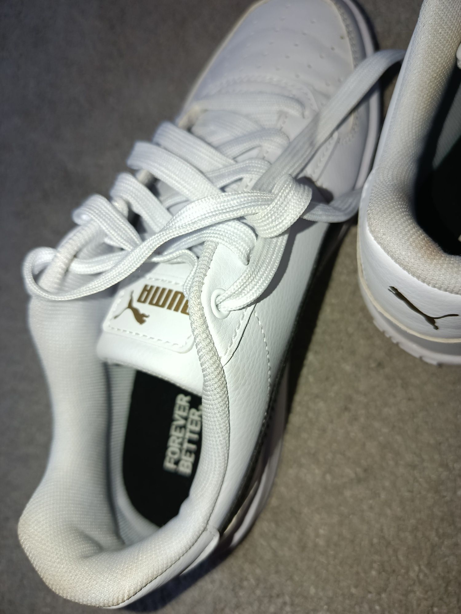 Białe buty, adidasy, Puma
