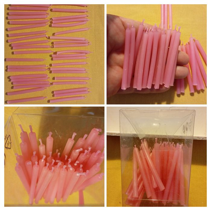 Velas de aniversário