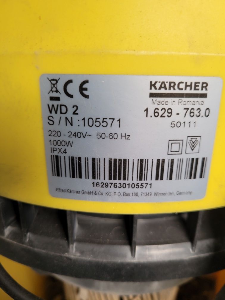 Karcher wd2 odkurzacz