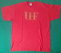 T Shirt UHF Autografada - Banda Portuguesa de Rock