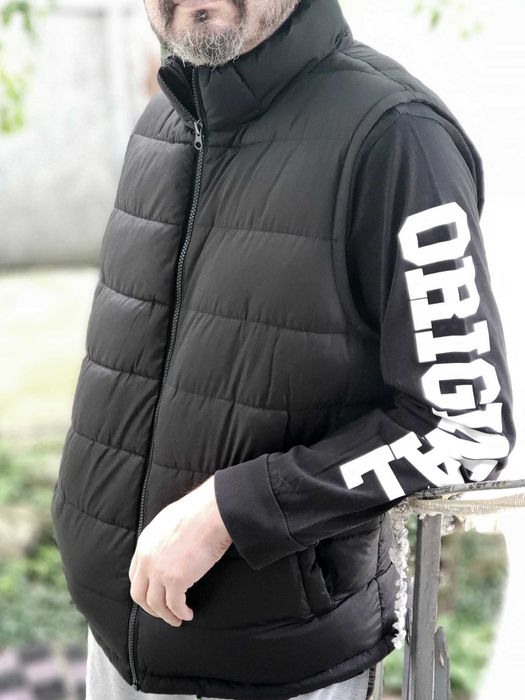 Жилет безрукавка зимняя на куртку GAP р.L original унисекс оверсайз