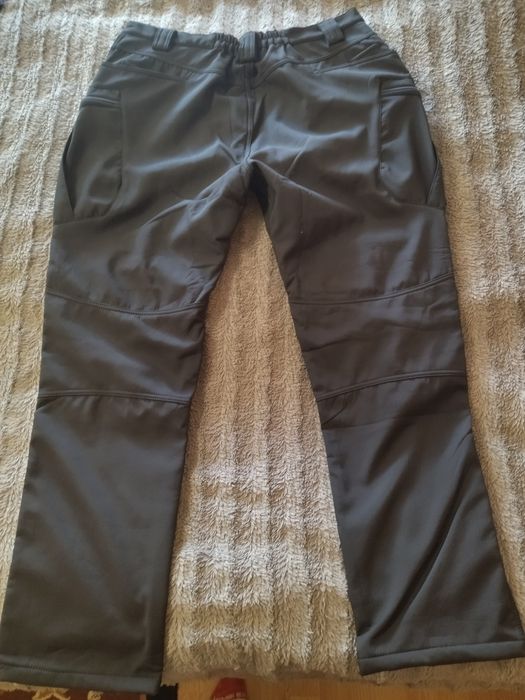 Штани тактичні на флісі чорні чоловічі