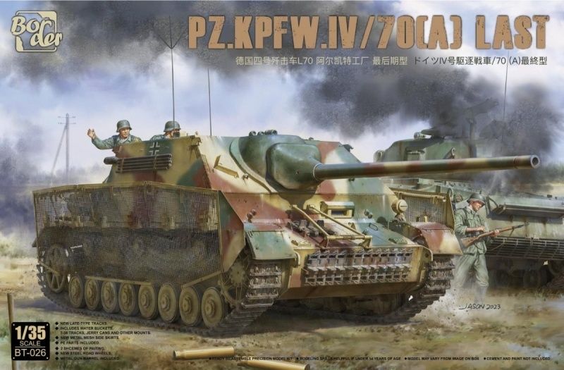Border Model BT026 Pz.Kpfw. IV/70 (A) late model 1/35