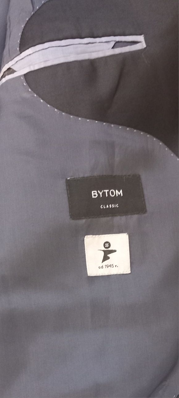 Garnitur marki BYTOM 170/104/94- wełniany + koszula M&S