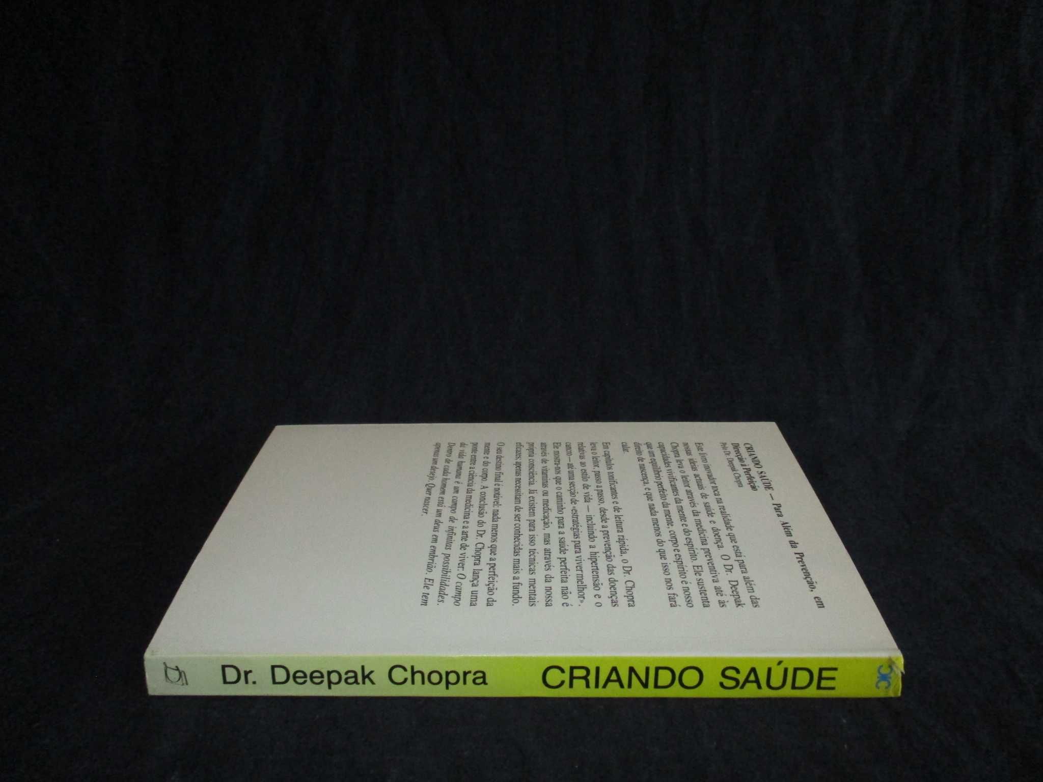 Livro Criando Saúde Deepak Chopra