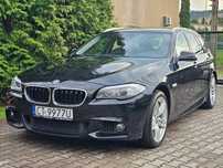 BMW Seria 5 navi/HEAD-UP/brązowe skóry/grz.fotele/el.fotele/el.klapa/bixenon/ALU