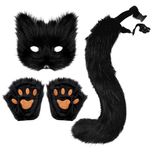 Маска кота хвост квадробика перчатки