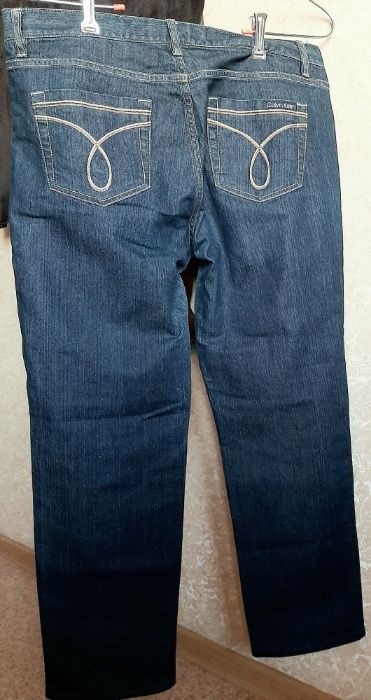 Фирменные джинсы Calvin Klein, 32 раз.синие, плотные, классические.