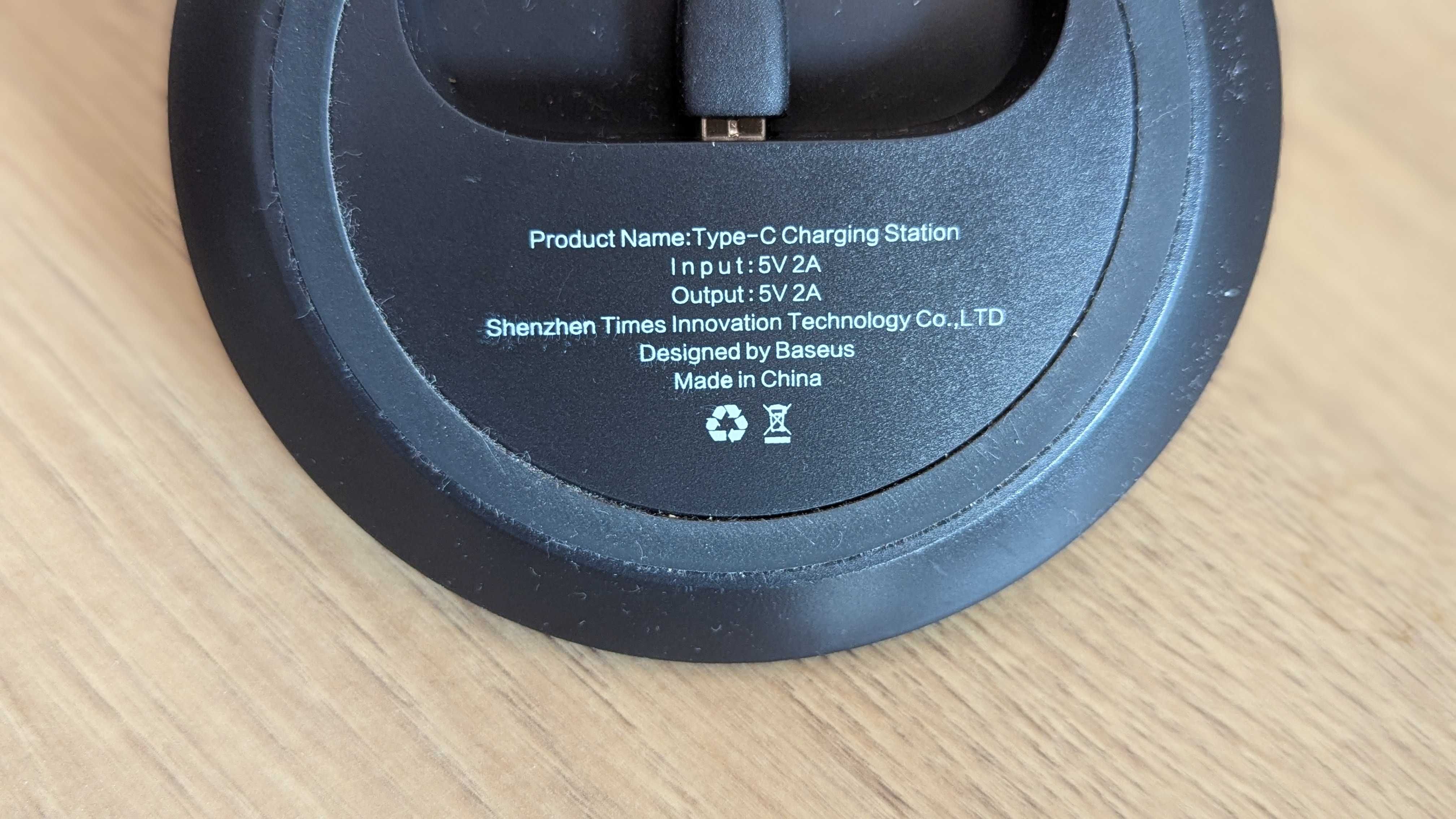 Stacja ładująca dokująca Baseus Northern Hemisphere USB-C – czarna