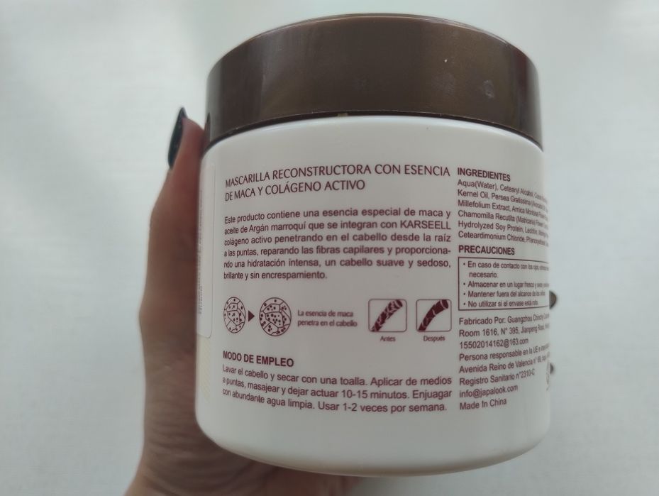 Маска для волосся Karseell Maca Power Maca Essence Repair Collagen Hai