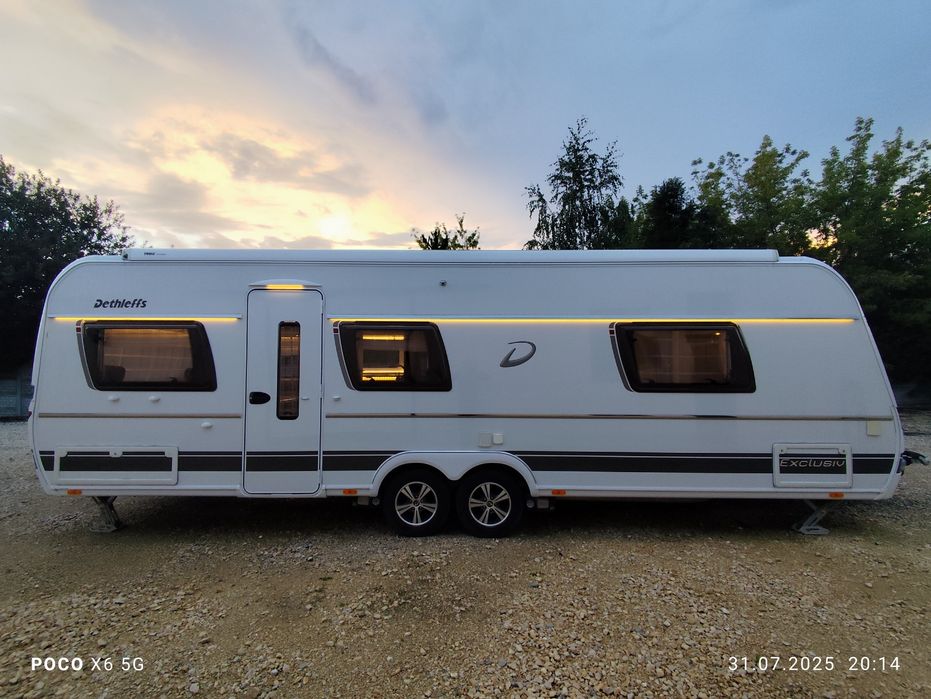 Przyczepa Kempingowa Dethleffs 760 Exclusive DR Klima Mover