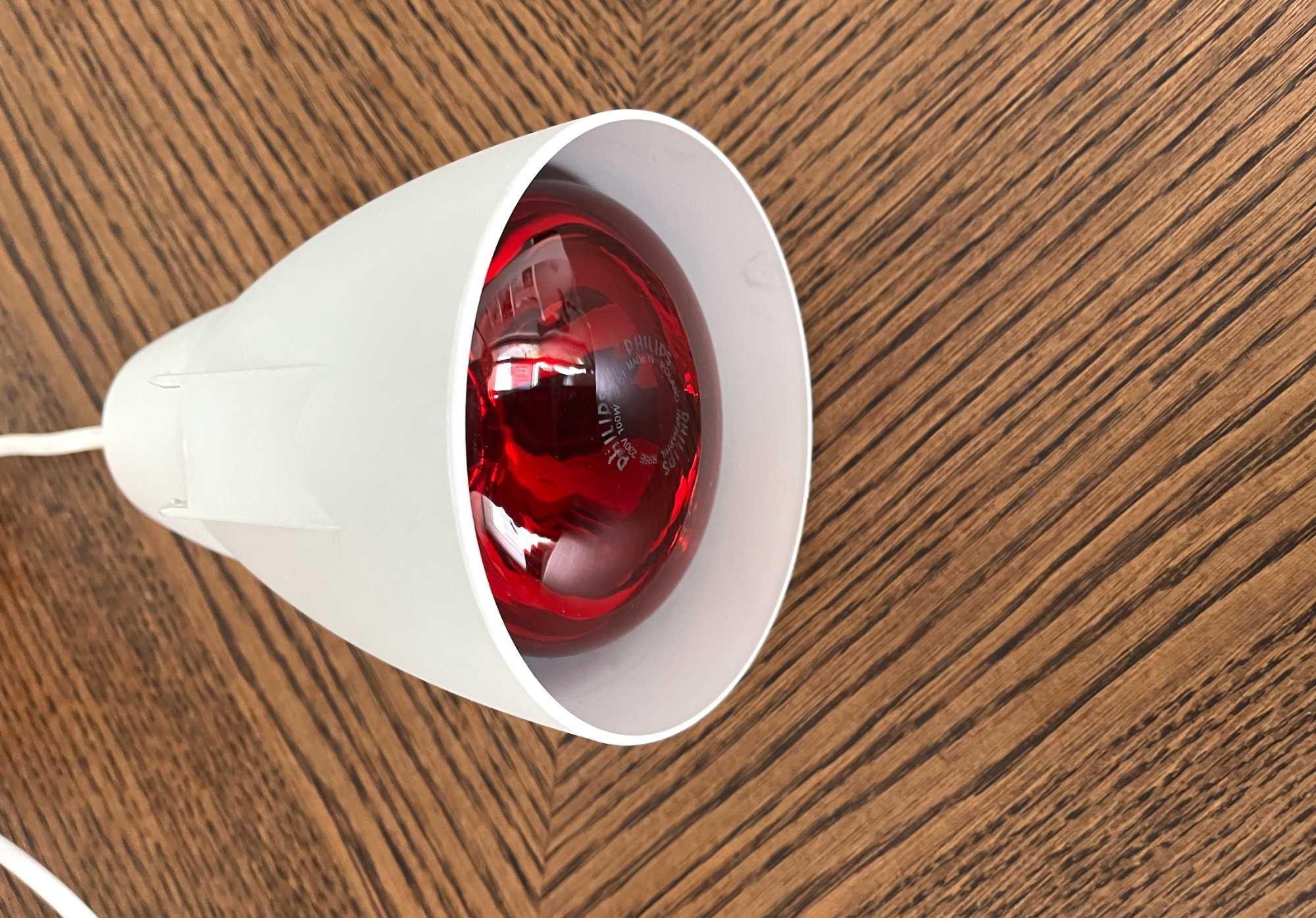 Rozgrzewająca lampa medyczna na podczerwień (zatoki)