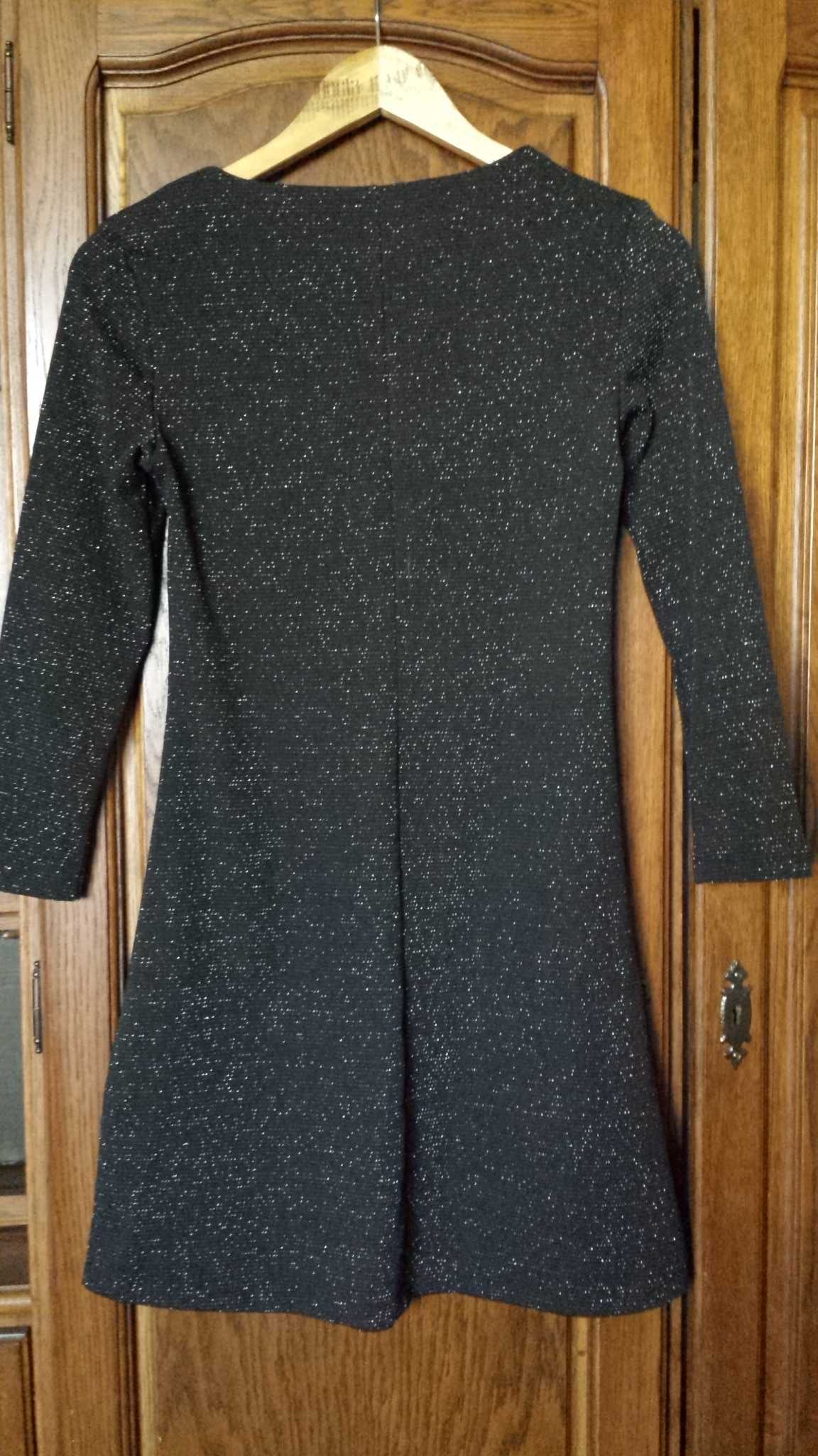 Sukienka Reserved czarna Xs Sylwester
