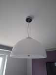 Sprzedam lampę białą szklaną