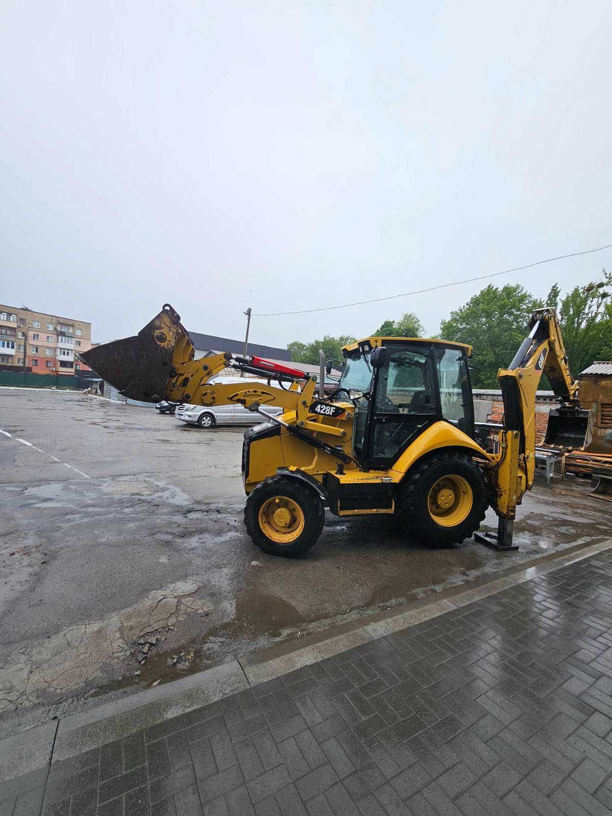 Ескаватор навантажувач Caterpillar 428 F