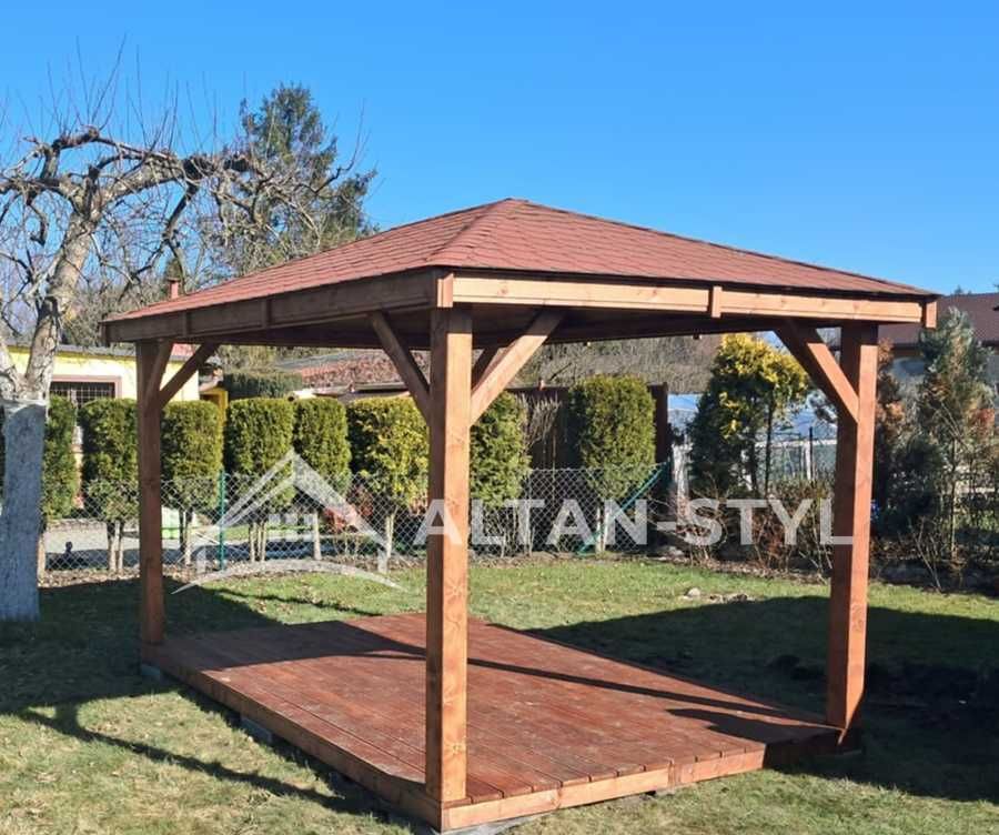 Altany, altanki, wiaty, altana ogrodowa JOLA2 3x4 m PRODUCENT