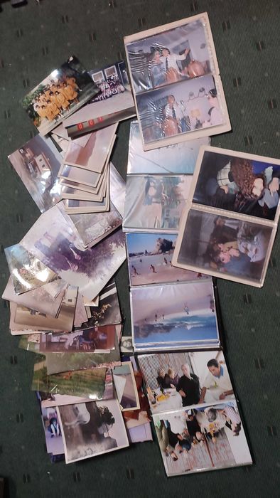 Lote 1200 fotografias diversas, anos 70, 80 e 90