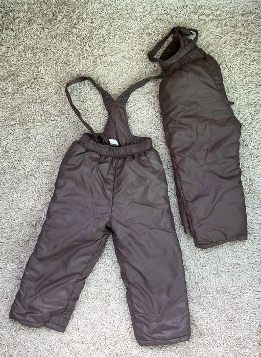 Суцільний комбінезон1-2 р.+ 2 штанів зимовий Huppa Orion 86 см