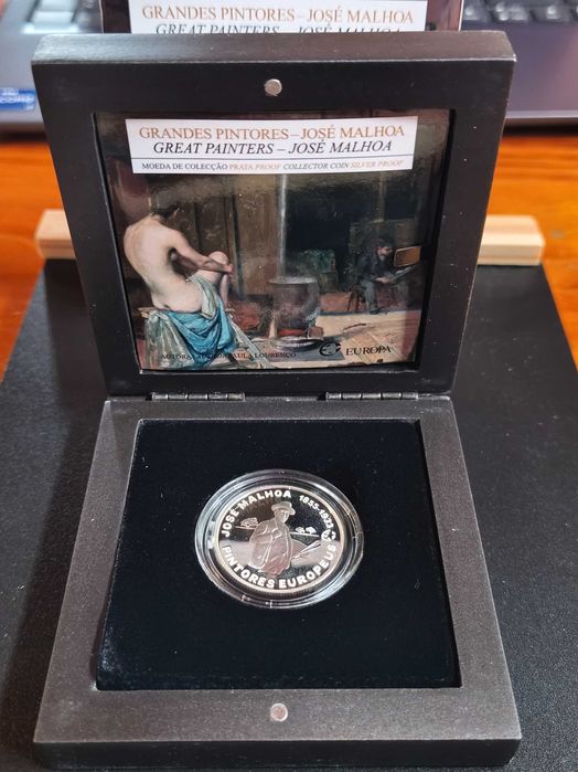 Portugal 2012 - moeda 2.50 € jose malhoa (Prata Proof)