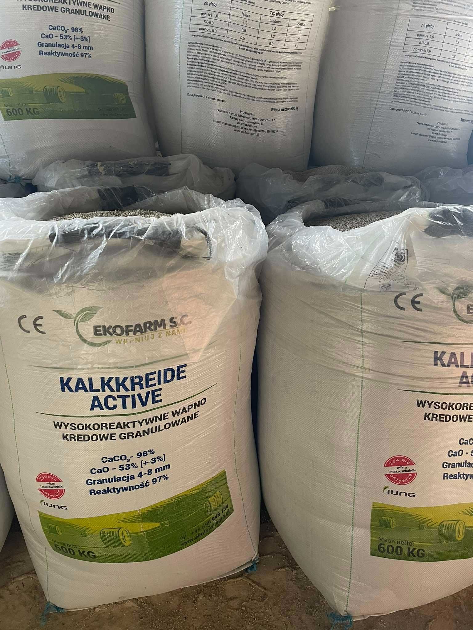 Wapno nawozowe granulowane PRODUCENT !