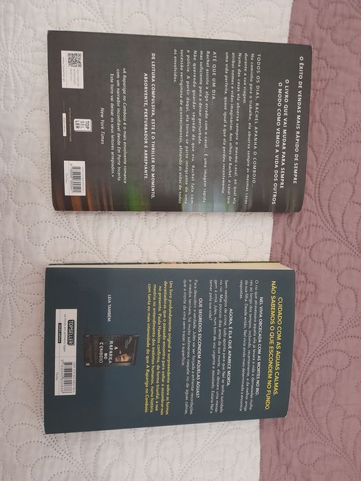 Paula Hawkins - A rapariga no comboio e Escrito na água