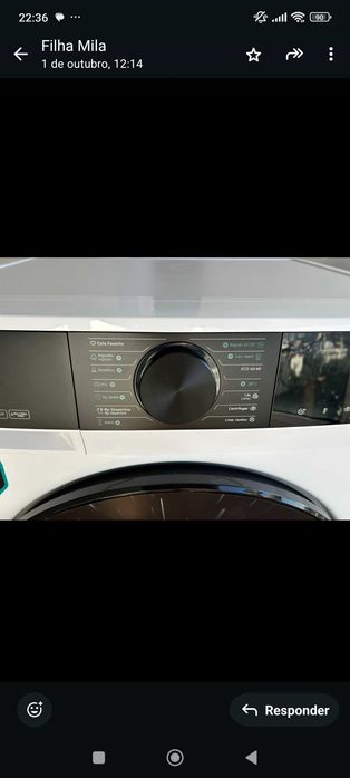 Máquina de lavar roupa  Nova