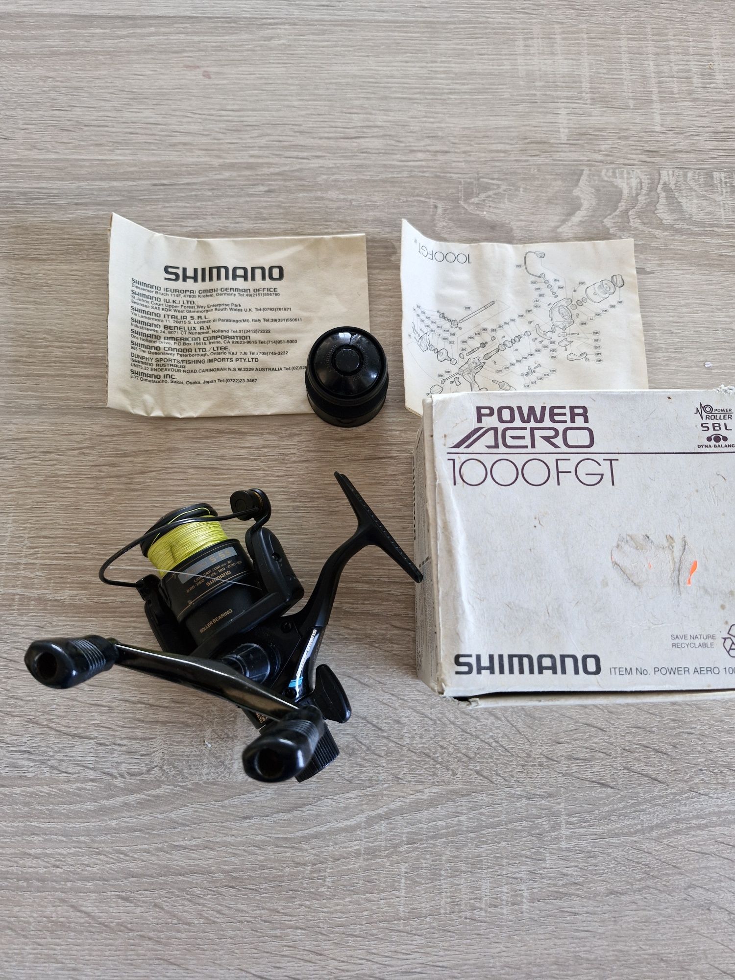 Kołowrotek Shimano Super Aero GT 1000