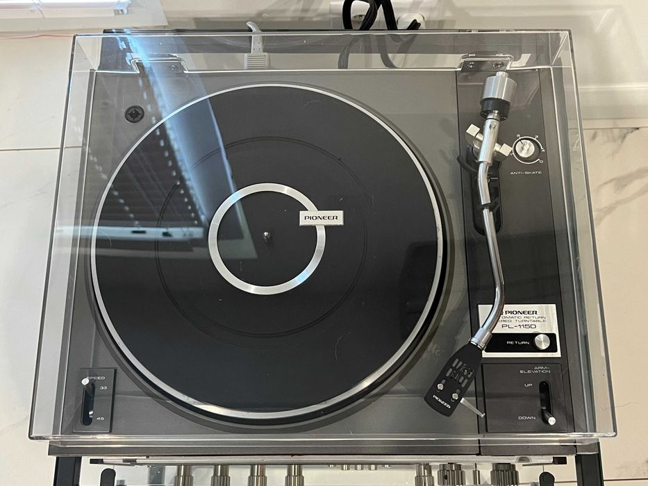 Pioneer PL-115D/półautomat/SERWIS/nowa wkładka+igła/PÓŁAUTOMAT/top