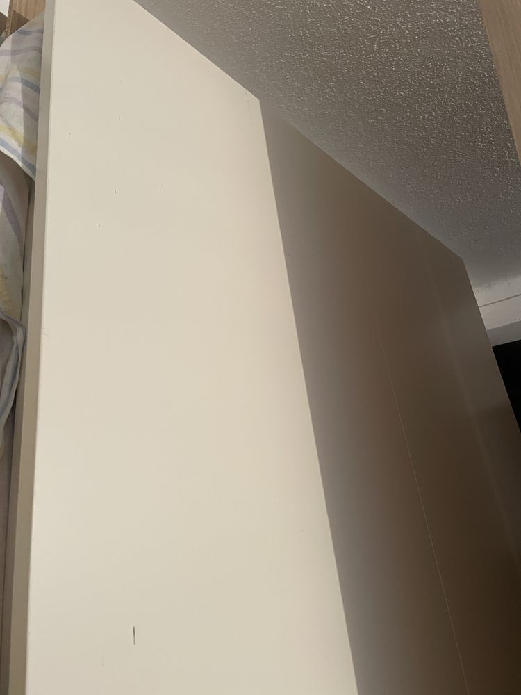 Roupeiro PAX IKEA (200 x 58 x 236 cm) carvalho com portas brancas