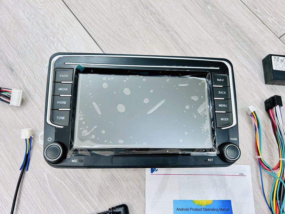 Nowe Radio android 13 vw passat tiguan golf touran sharan v seat skoda