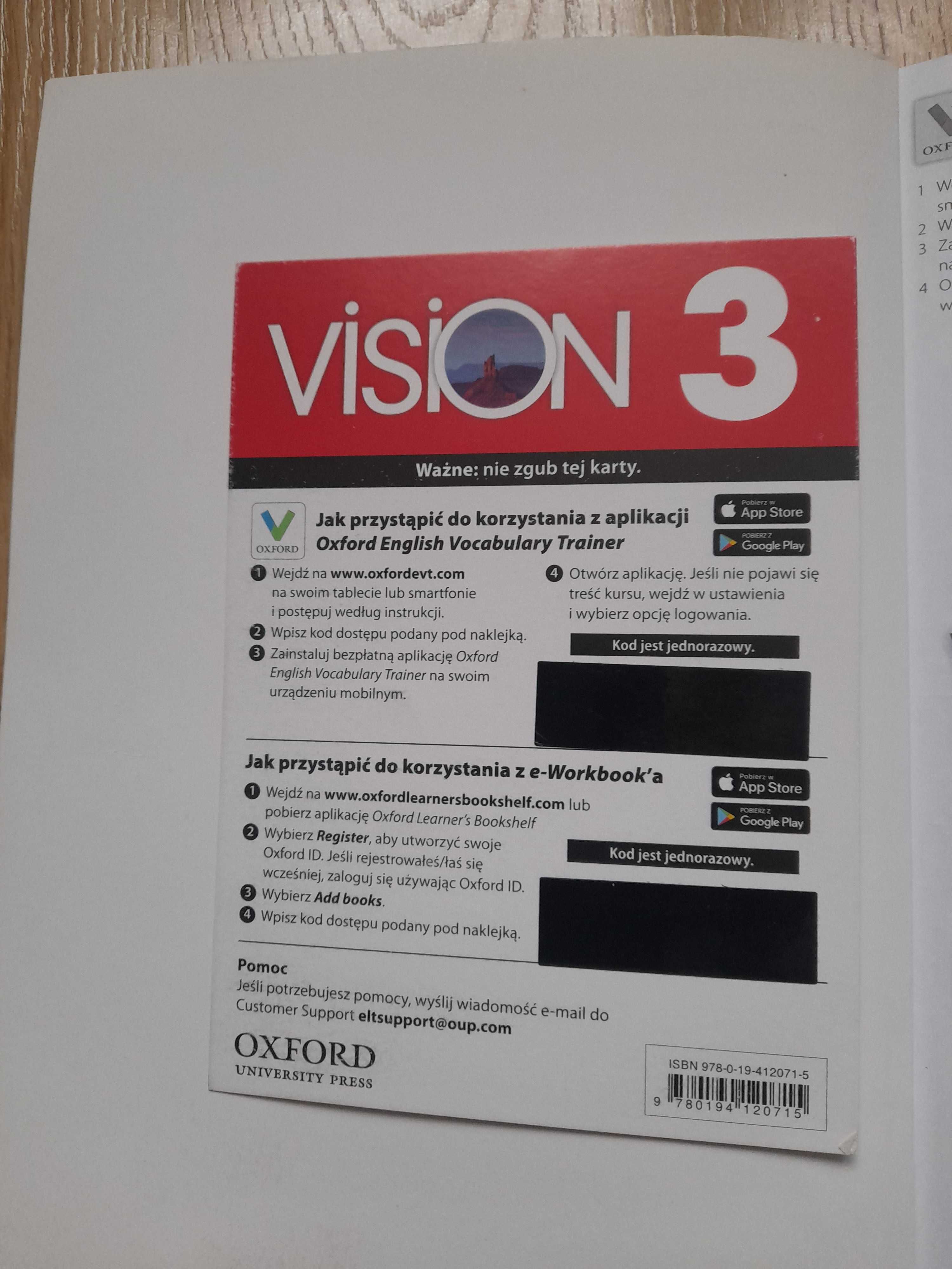 Vision 3 Podręcznik i ćwiczenia do liceów i techników