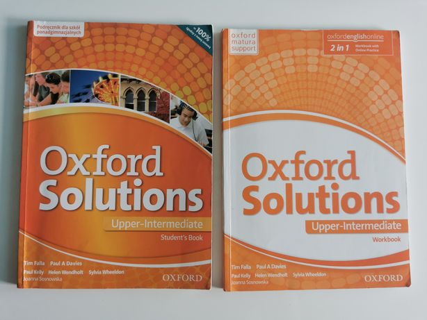 Oxford Solutions Upper-Intermediate (podręcznik + ćwiczenia)