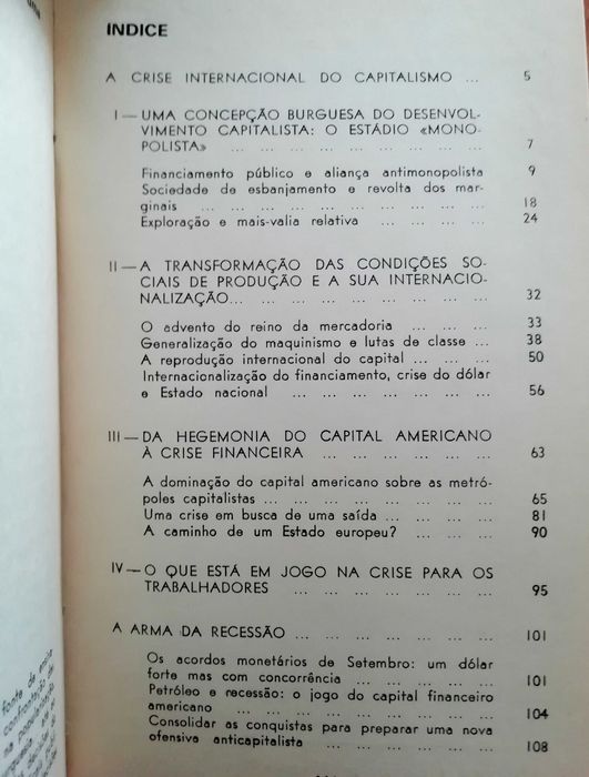 A Crise Internacional do Capitalismo - André Granou