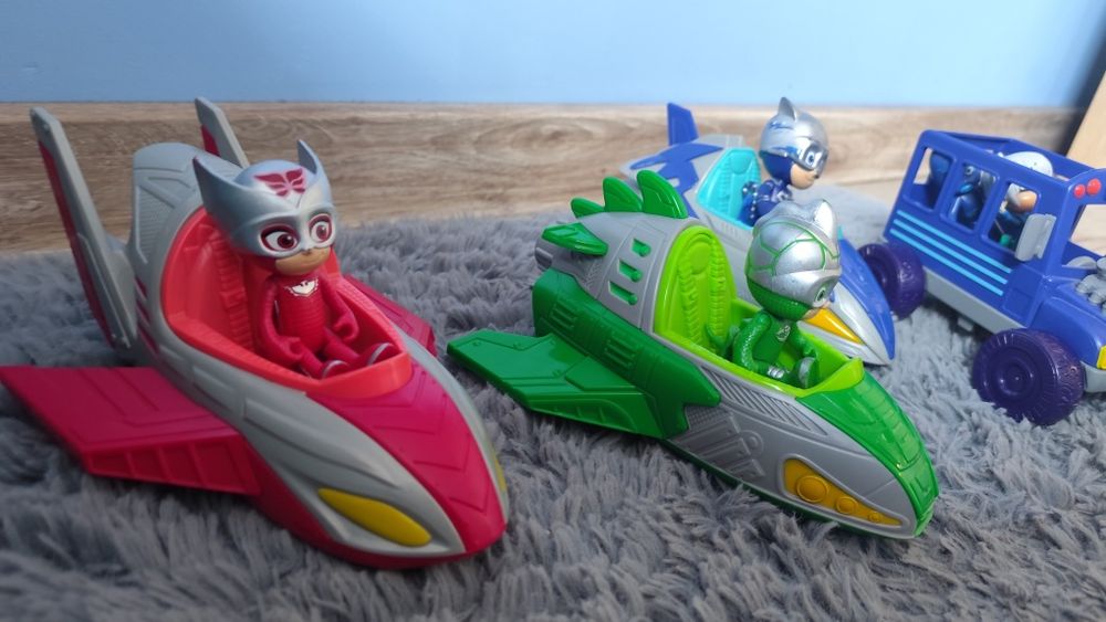Pj Masks pojazdy + figurki