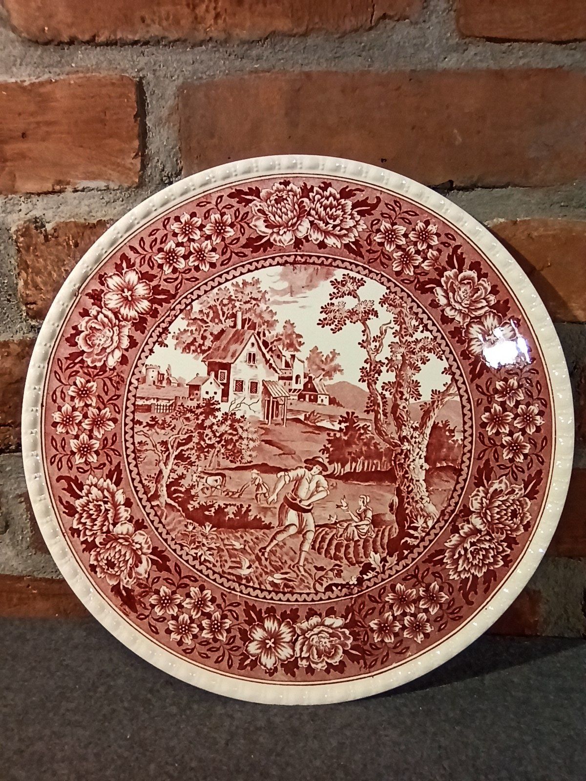 Tortownicy VILLEROY & BOCH Rusticana czerwona 32,2 cm