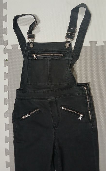 Ogrodniczki damskie jeansowe