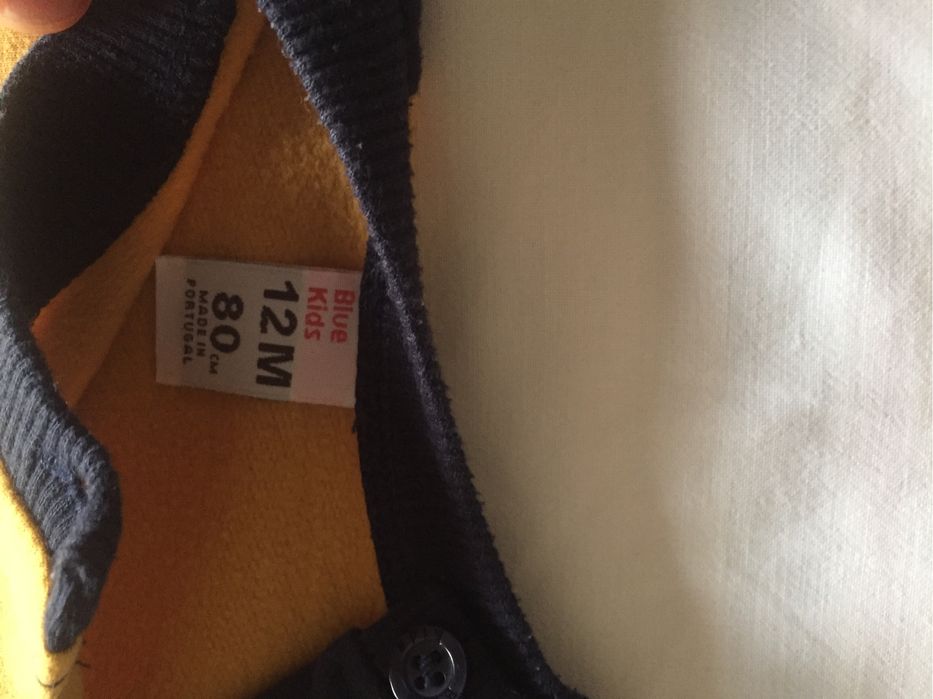 Camisola cardada quentinha no interior