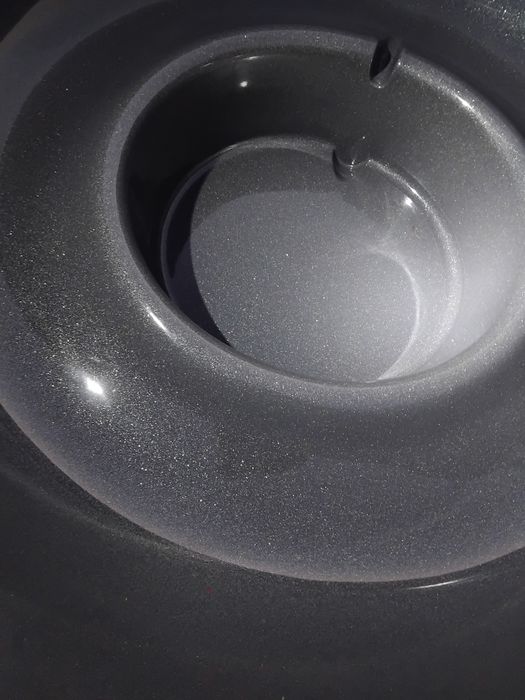 Jakuzi wkład balia ruska,6/8 osób grafit perła