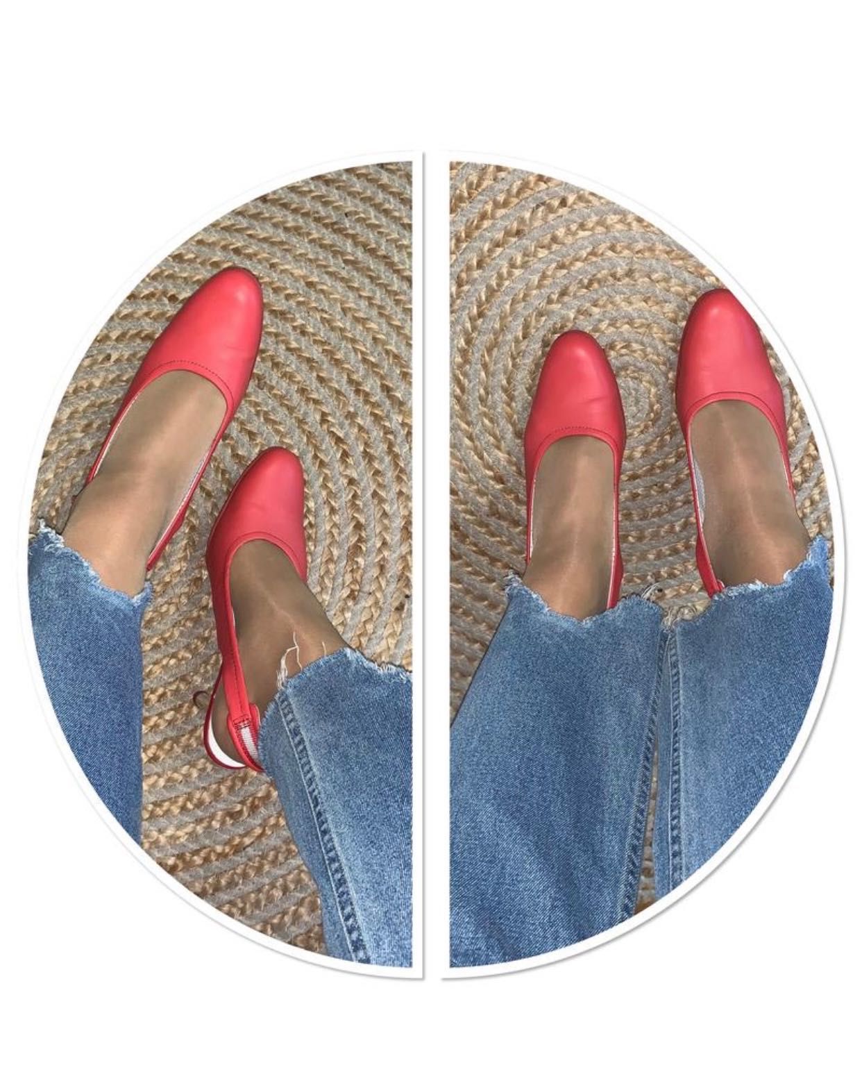 Tamaris slingback туфлі слінгбеки шкіра