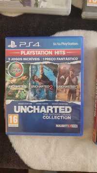 Uncharted 1 2 e 3 Ps4