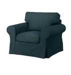 Pokrycie fotela EKTORP, Hillared granatowy Ikea 305.170.73