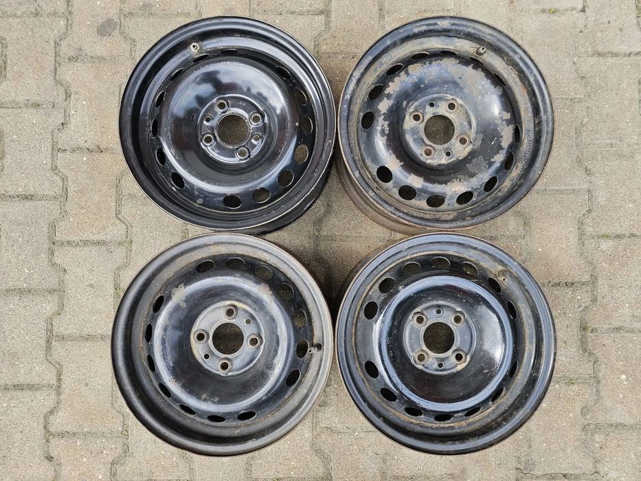 (S40) Felgi stalowe 14&#039;&#039; Fiat Panda 500 Punto Ford Ka Citroen Nemo Peugeot Bipper Lancia / 6Jx14 ET40 4x98