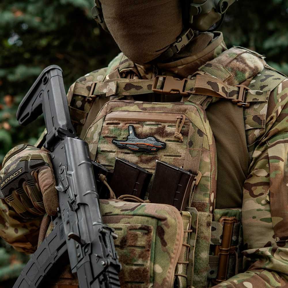 M-Tac Naszywka na rzep Patch F16 Myśliwiec PVC