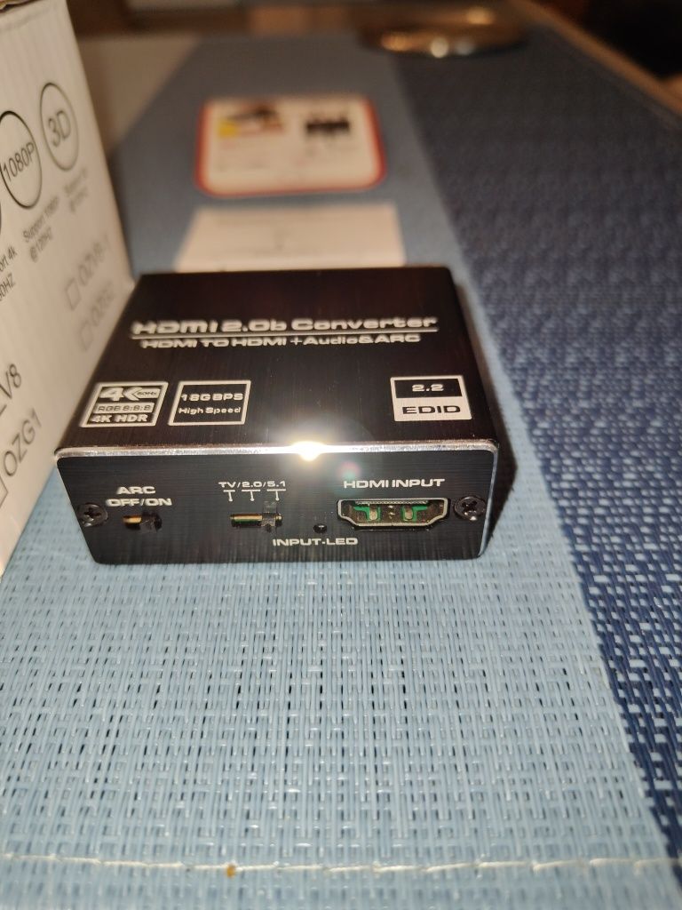 Extraktor  4 K HDR HDMI  - HDMI + Audio SPDF ARC